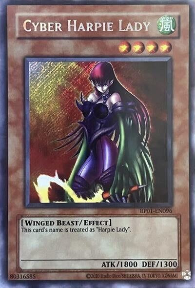 Image for Cyber Harpie Lady (RP01-EN096) (Retro Pack (2020 Date Reprint)) - YuGiOh