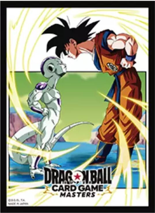 Image for Dragon Ball Super CCG: Premium 7th Anniversary Box 2024 Card Sleeves - Son Goku & Frieza (66-Pack) - Card Sleeves