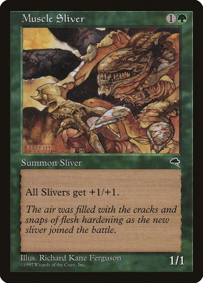 Image for Muscle Sliver (238) (Tempest) - Magic: The Gathering