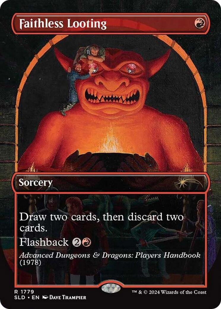 Image for Faithless Looting (1779) (Secret Lair Drop Series) - Magic: The Gathering