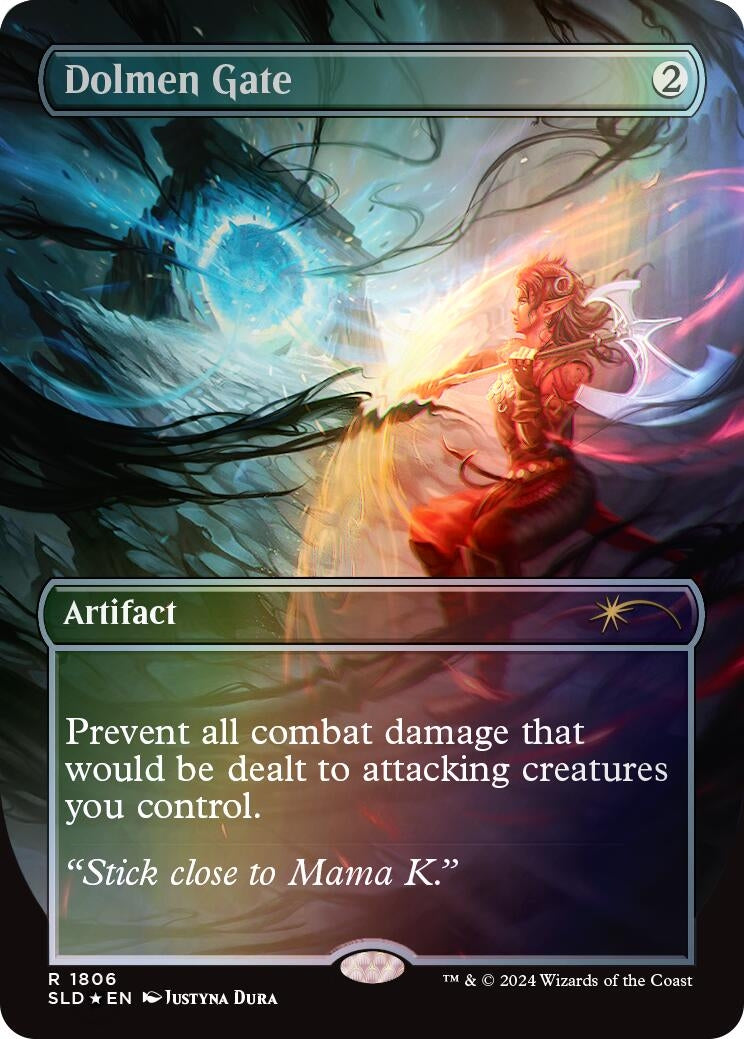 Image for Dolmen Gate (Rainbow Foil) (1806) (Secret Lair Drop Series) - Magic: The Gathering