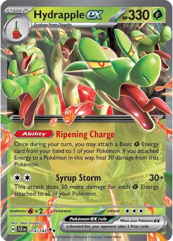 Image for Hydrapple ex (014/142) (SCR) - Pokemon