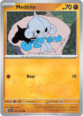 Image for Meditite (077/142) (SCR) - Pokemon