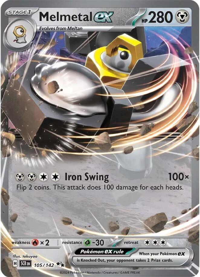 Image for Melmetal ex (105/142) (SCR) - Pokemon