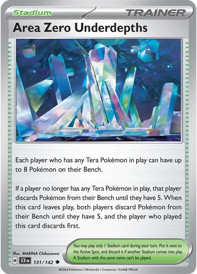 Image for Area Zero Underdepths (131/142) (SCR) - Pokemon