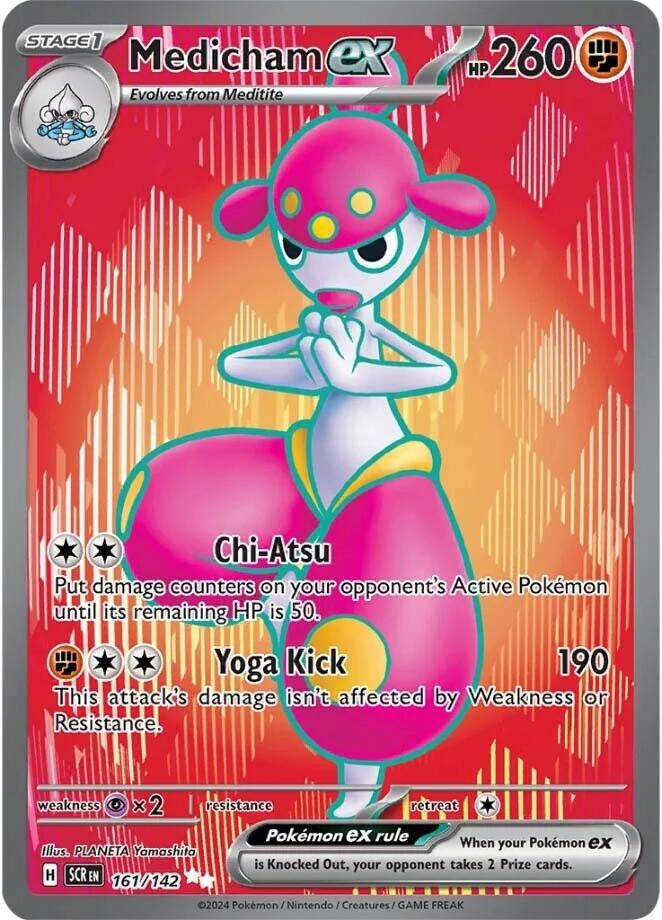 Image for Medicham ex (161/142) (SCR) - Pokemon
