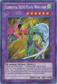 Image for Elemental HERO Flame Wingman (LCGX-EN045) (LC02) - YuGiOh
