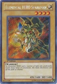 Image for Elemental HERO Sparkman (Alternate Art) (LCGX-EN007) (LC02) - YuGiOh