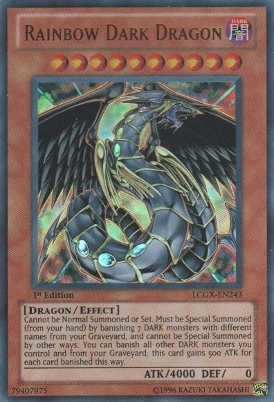 Image for Rainbow Dark Dragon (LCGX-EN243) (LC02) - YuGiOh