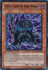 Image for Ceruli, Guru of Dark World (SDGU-EN003) (SDGU) - YuGiOh