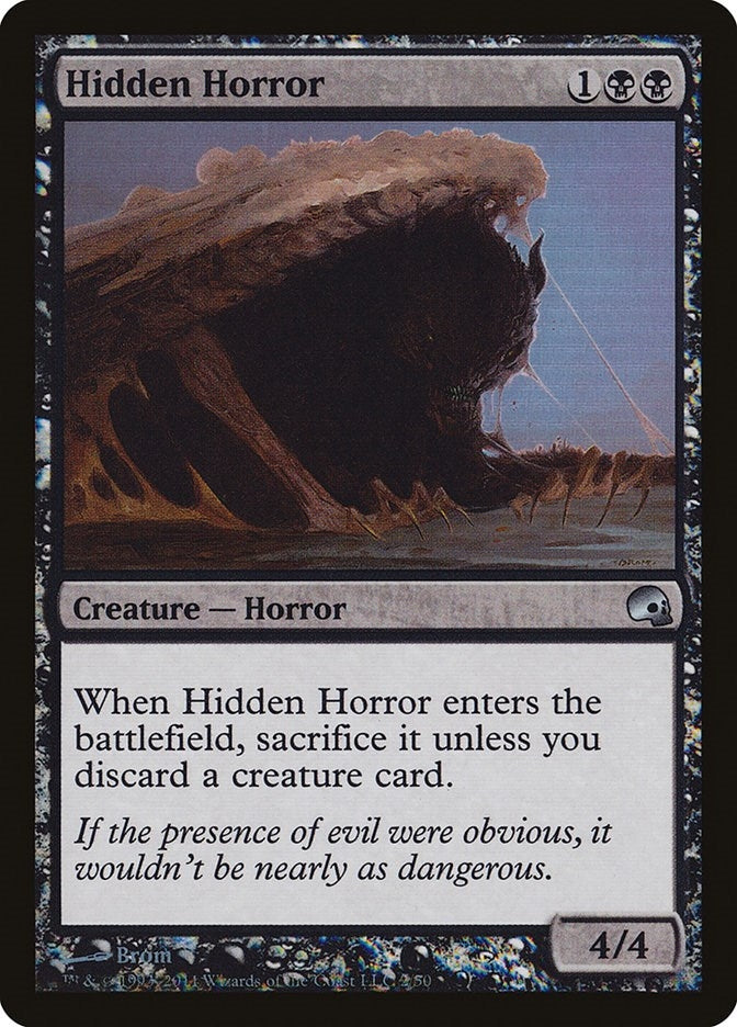 Image for Hidden Horror (2) (Premium Deck Series: Graveborn) - Magic: The Gathering