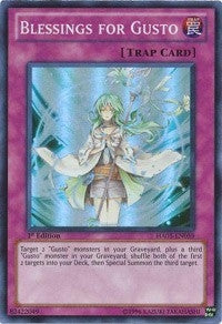 Image for Blessings for Gusto (HA05-EN059) (HA05) - YuGiOh