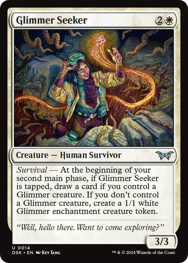 Image for Glimmer Seeker (14) (Duskmourn: House of Horror) - Magic: The Gathering