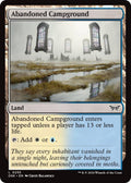 Image for Abandoned Campground (255) (Duskmourn: House of Horror) - Magic: The Gathering