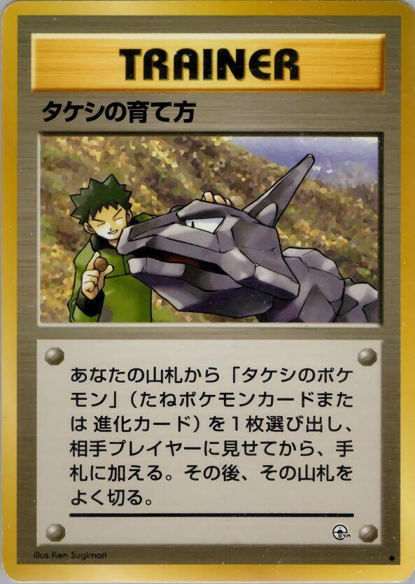 Image for Brock's Training Method (Leaders' Stadium) - Pokemon Japan