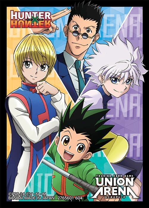 Image for Union Arena Official Sleeves - BANDAI Card Games Fest 24-25 - HUNTER X HUNTER (60-Pack) - Card Sleeves