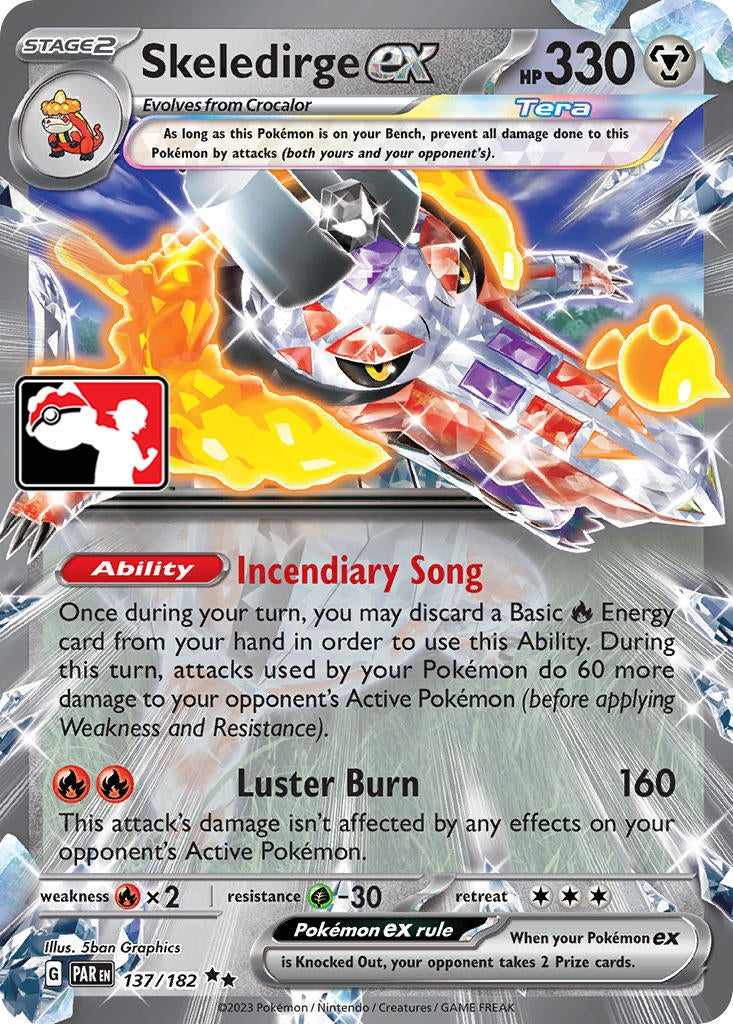 Image for Skeledirge ex - 137 (137/182) - Pokemon