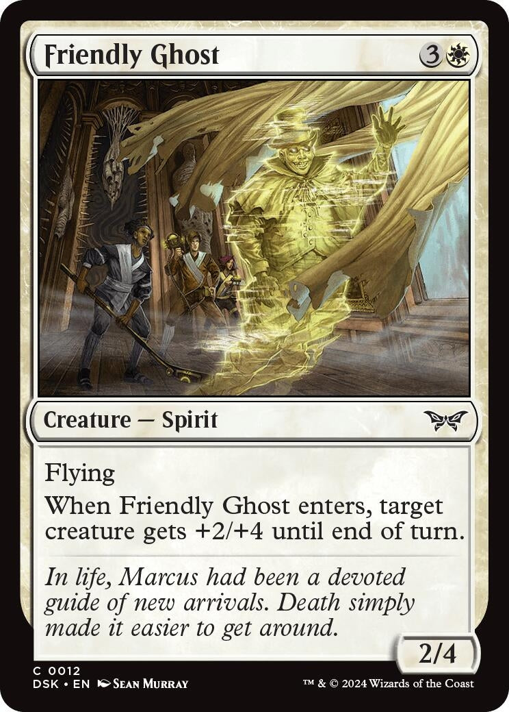 Image for Friendly Ghost (12) (Duskmourn: House of Horror) - Magic: The Gathering