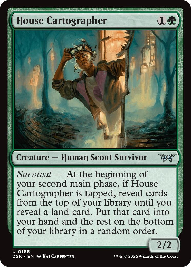 Image for House Cartographer (185) (Duskmourn: House of Horror) - Magic: The Gathering