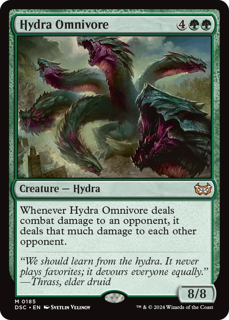 Image for Hydra Omnivore (185) (Duskmourn: House of Horror) - Magic: The Gathering