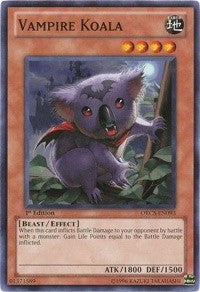 Image for Vampire Koala (ORCS-EN093) (ORCS) - YuGiOh