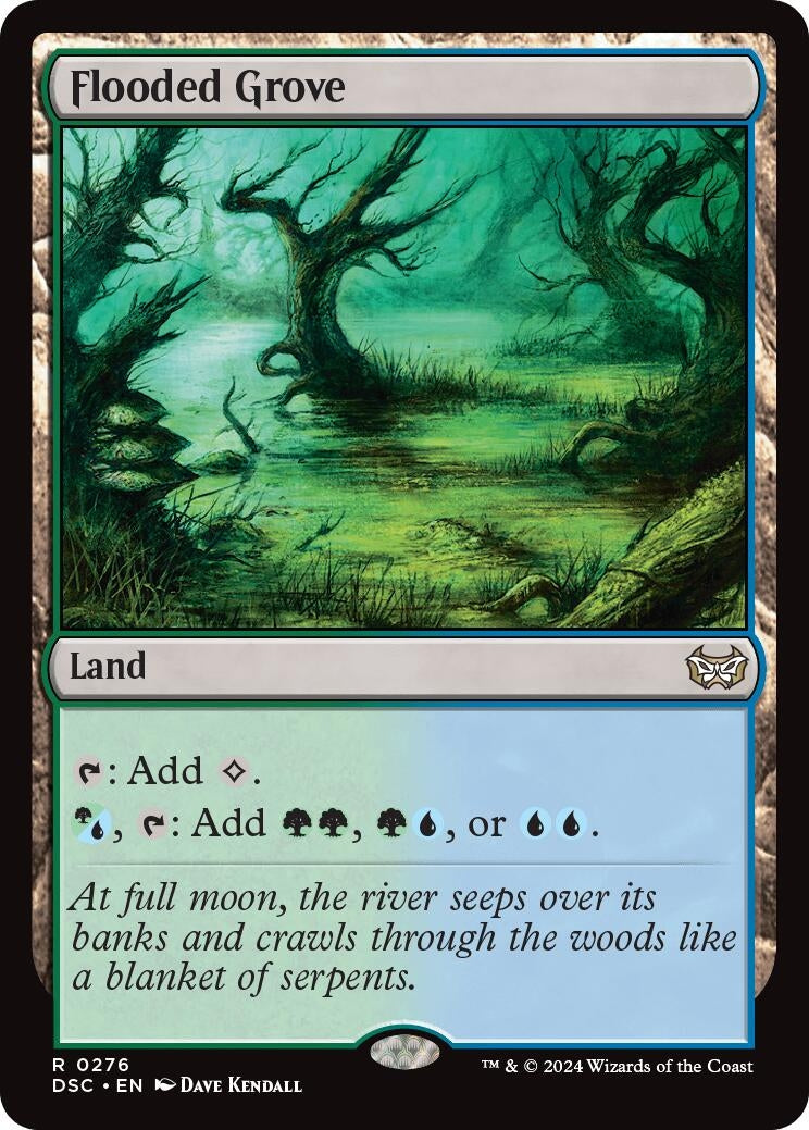 Image for Flooded Grove (276) (Duskmourn: House of Horror) - Magic: The Gathering