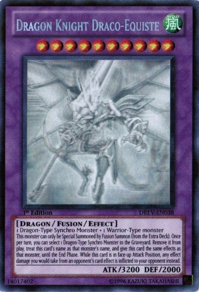 Dragon Knight Draco-Equiste (Ghost Rare) (DREV-EN038) (DREV)