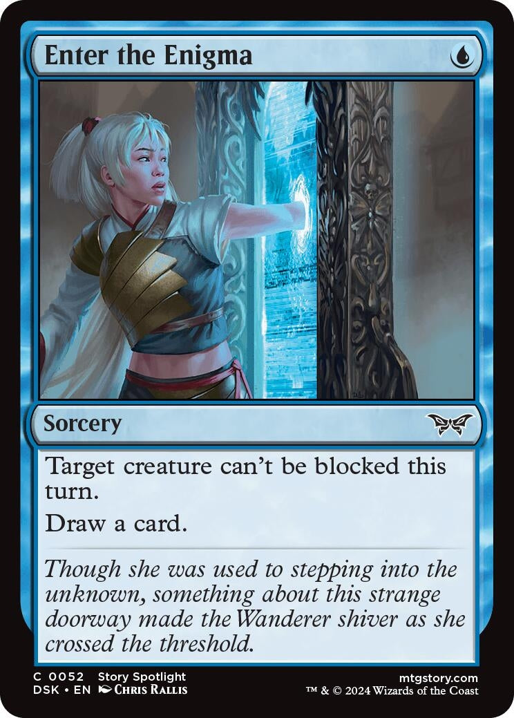 Image for Enter the Enigma (52) (Duskmourn: House of Horror) - Magic: The Gathering