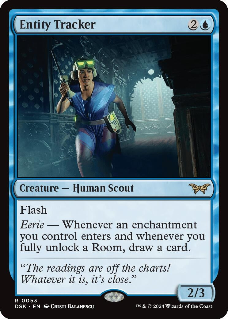 Image for Entity Tracker (0053) (53) (Duskmourn: House of Horror) - Magic: The Gathering