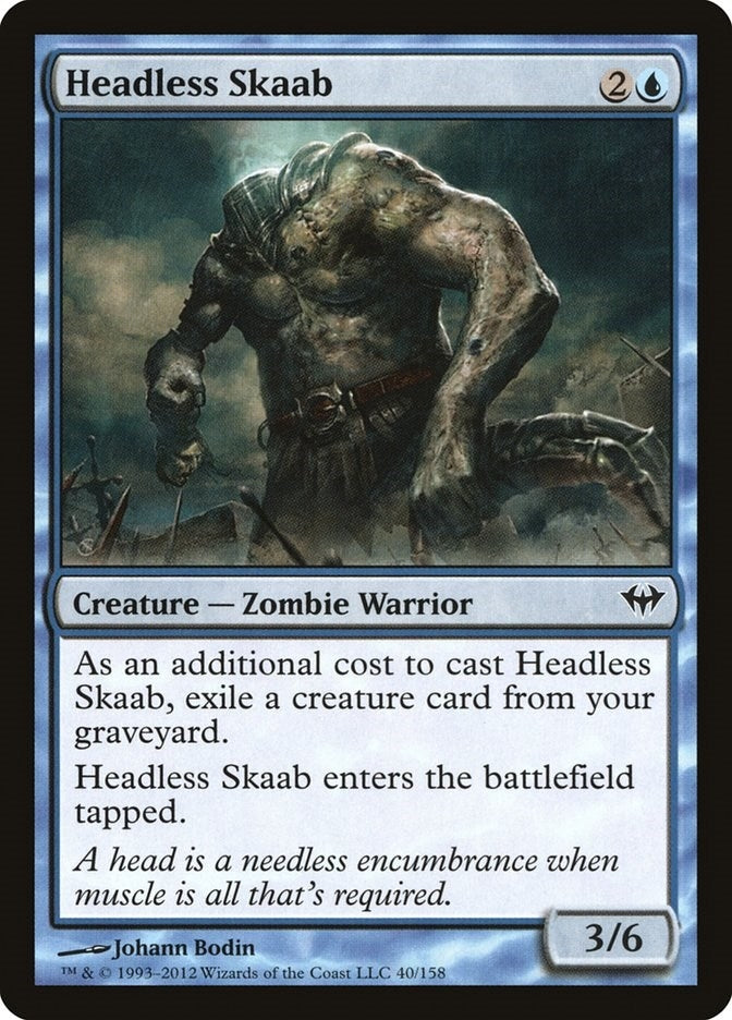 Image for Headless Skaab (40) (Dark Ascension) - Magic: The Gathering