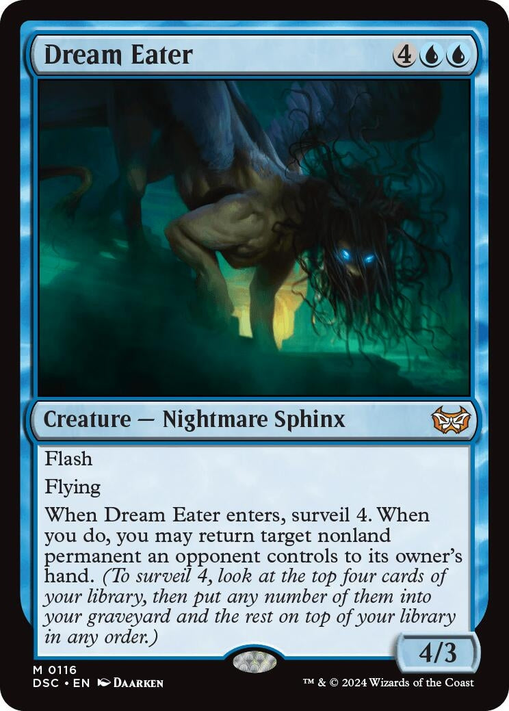 Image for Dream Eater (116) (Duskmourn: House of Horror) - Magic: The Gathering