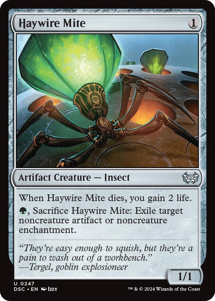 Image for Haywire Mite (247) (Duskmourn: House of Horror) - Magic: The Gathering