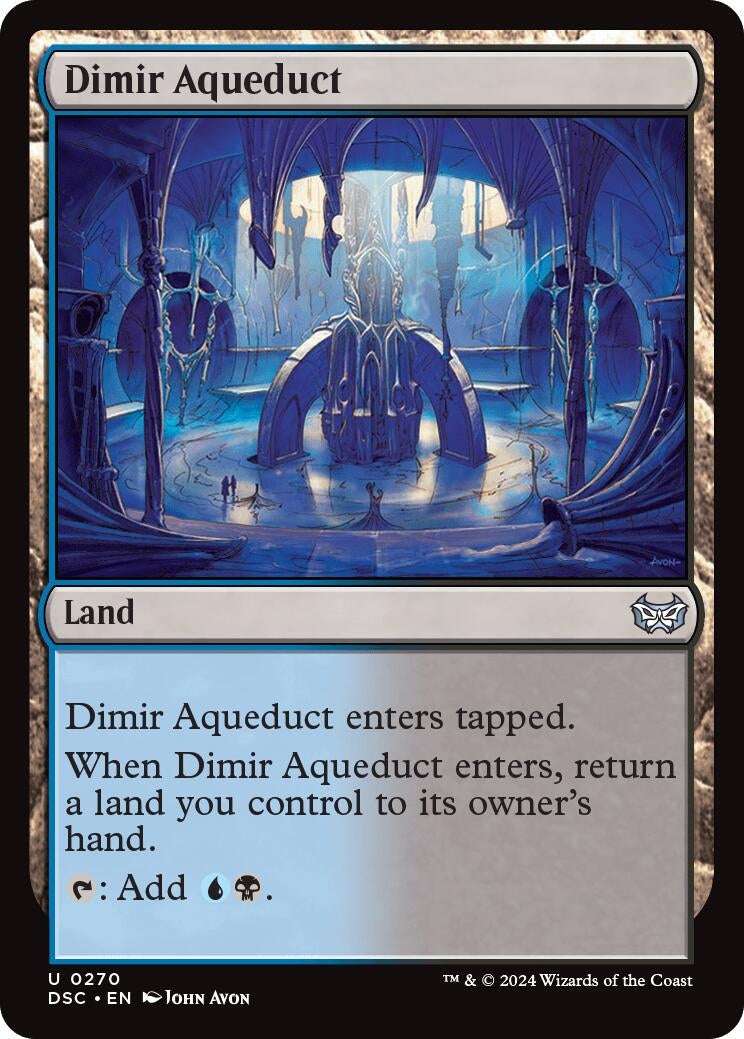 Image for Dimir Aqueduct (270) (Duskmourn: House of Horror) - Magic: The Gathering