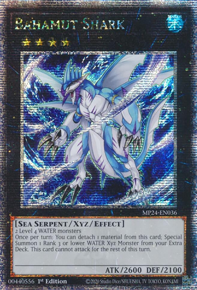 Image for Bahamut Shark (Quarter Century Secret Rare) (MP24-EN036) - YuGiOh