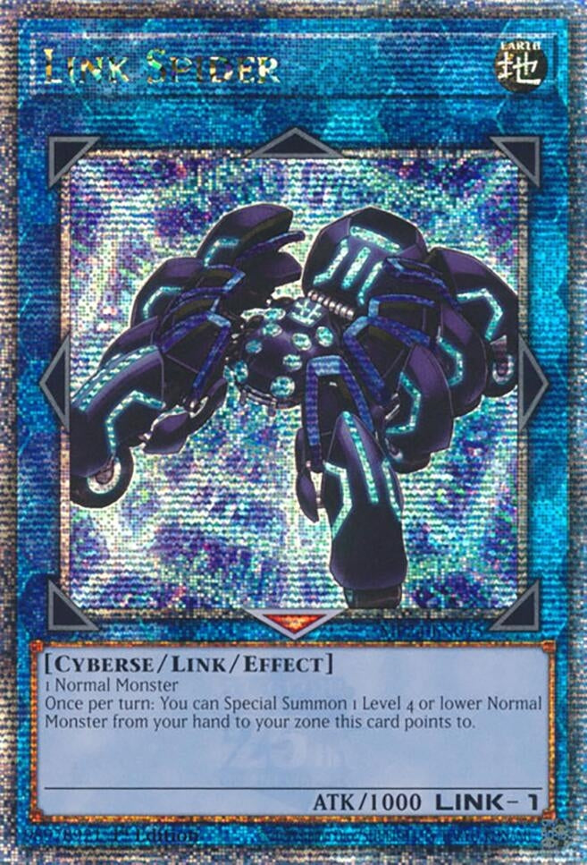 Image for Link Spider (Quarter Century Secret Rare) (MP24-EN045) - YuGiOh