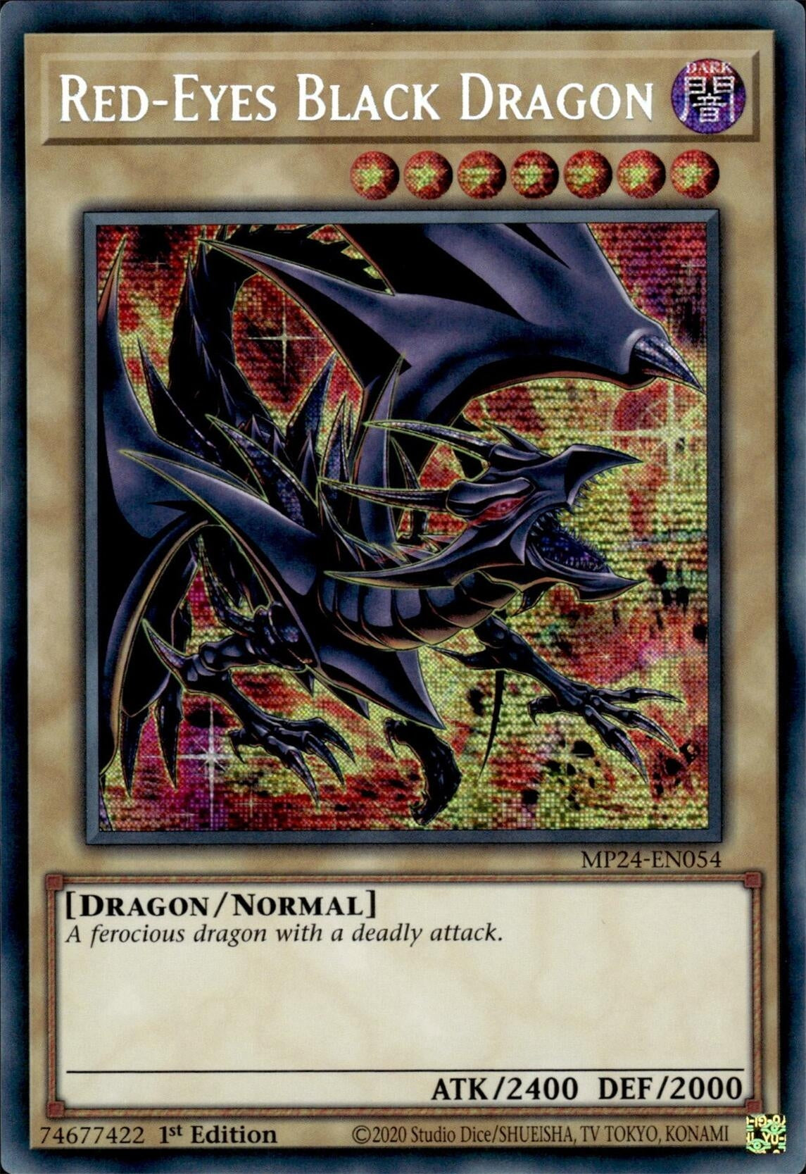 Red-Eyes Black Dragon (Alternate Art) (MP24-EN054)