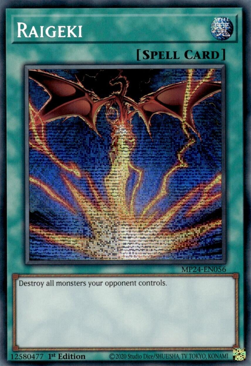 Raigeki (Alternate Art) (MP24-EN056)