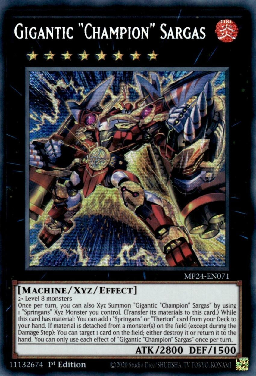 Gigantic "Champion" Sargas (MP24-EN071)
