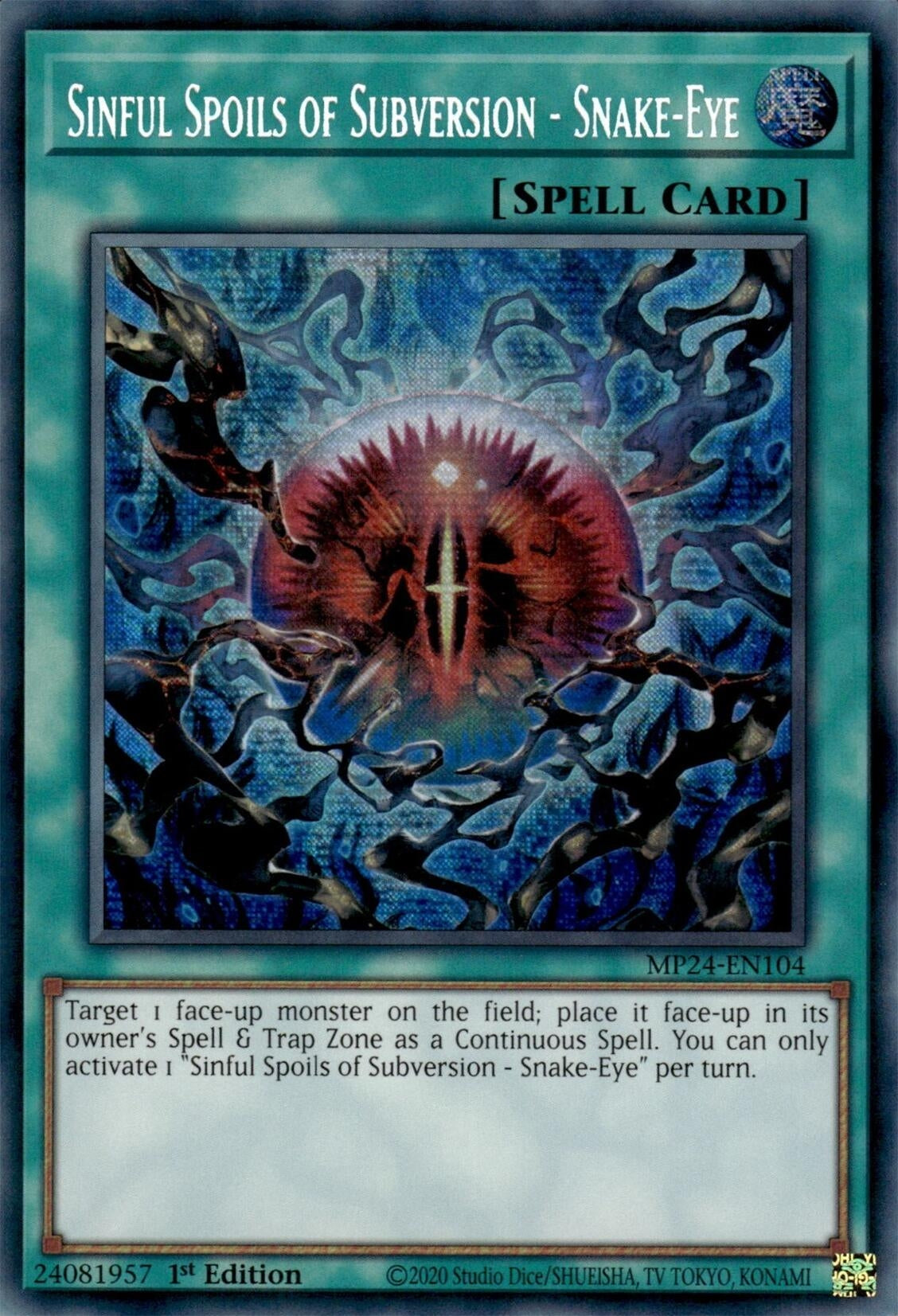 Sinful Spoils of Subversion - Snake-Eye (MP24-EN104)