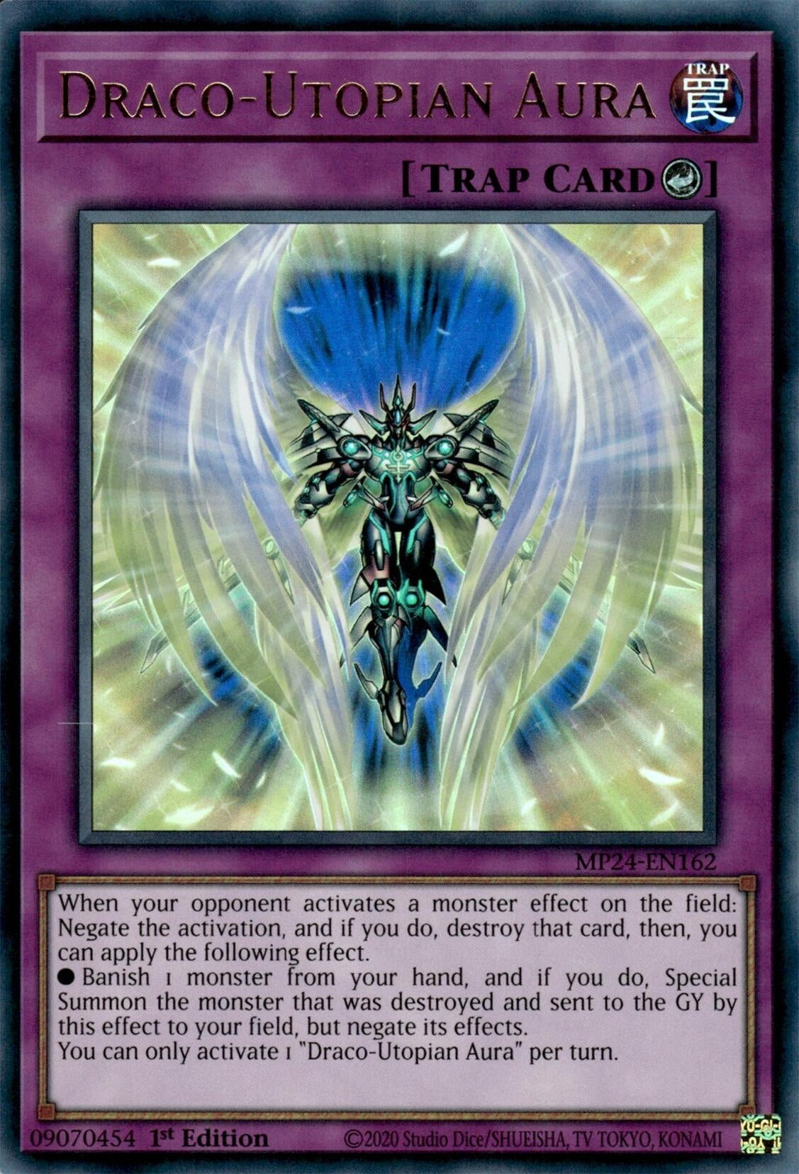Image for Draco-Utopian Aura (MP24-EN162) - YuGiOh