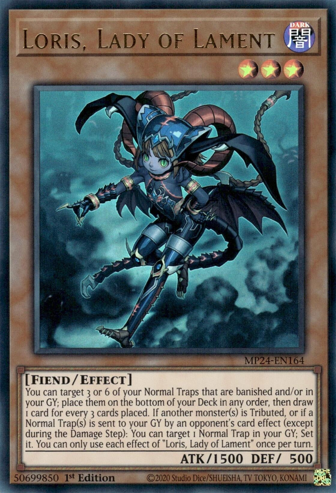 Image for Loris, Lady of Lament (MP24-EN164) - YuGiOh