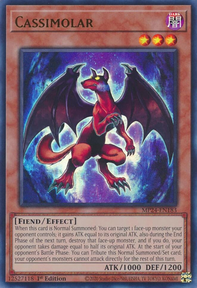 Image for Cassimolar (MP24-EN183) - YuGiOh