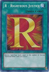 Image for R - Righteous Justice (RYMP-EN025) (RYMP) - YuGiOh