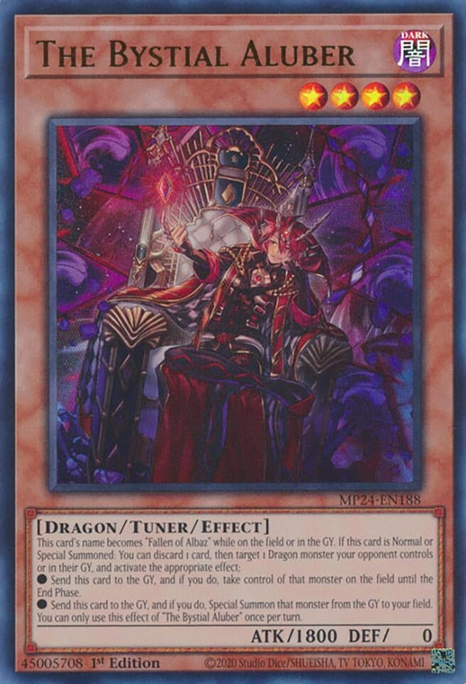Image for The Bystial Aluber (MP24-EN188) - YuGiOh