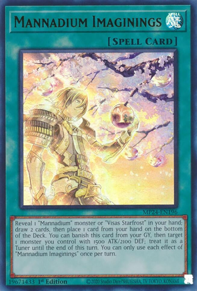 Image for Mannadium Imaginings (MP24-EN196) - YuGiOh