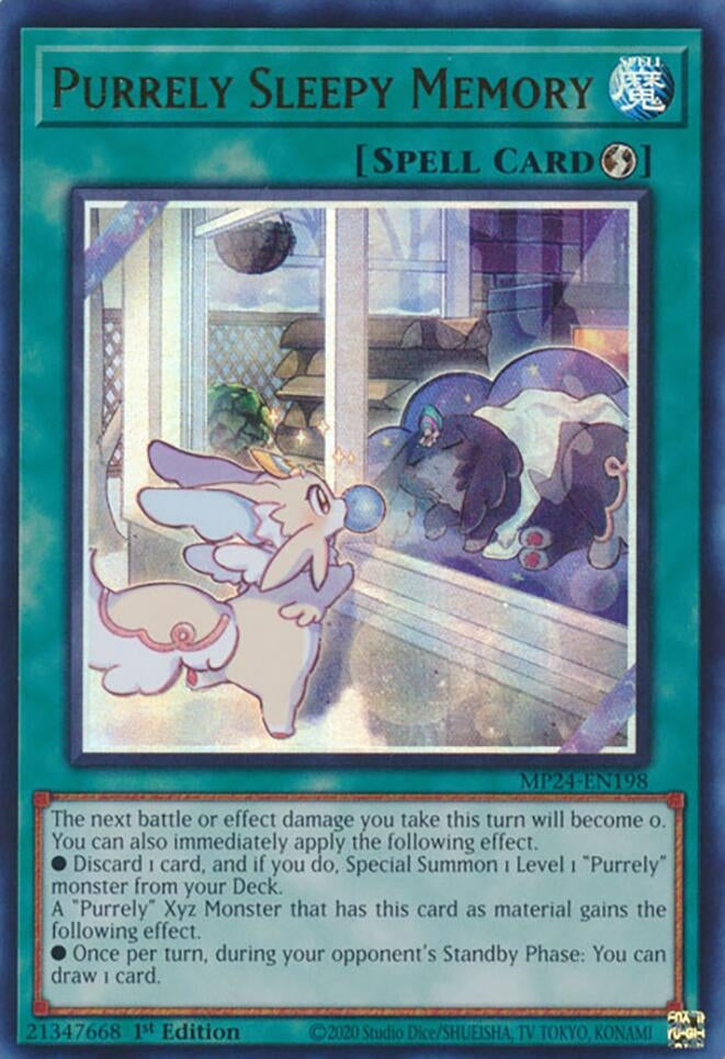 Image for Purrely Sleepy Memory (MP24-EN198) - YuGiOh