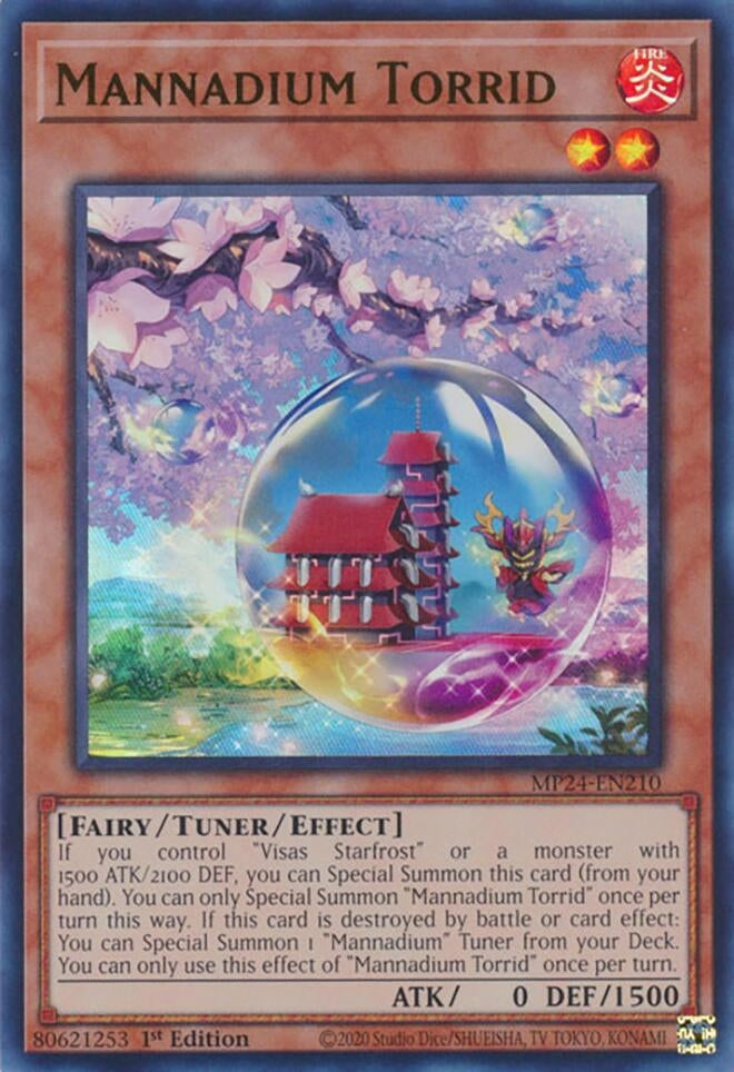 Image for Mannadium Torrid (MP24-EN210) - YuGiOh