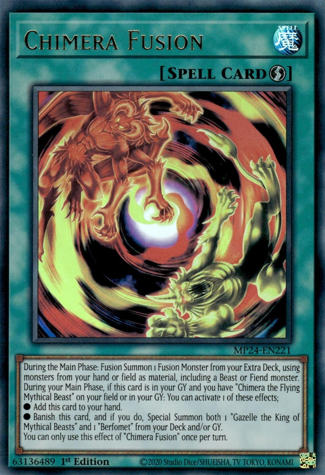 Image for Chimera Fusion (MP24-EN221) - YuGiOh