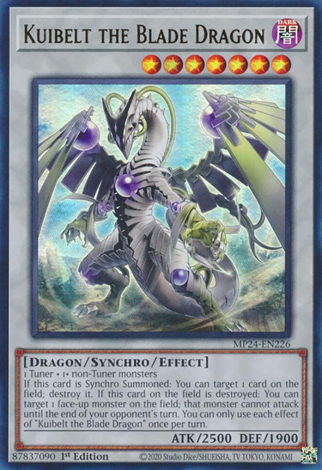 Image for Kuibelt the Blade Dragon (MP24-EN226) - YuGiOh