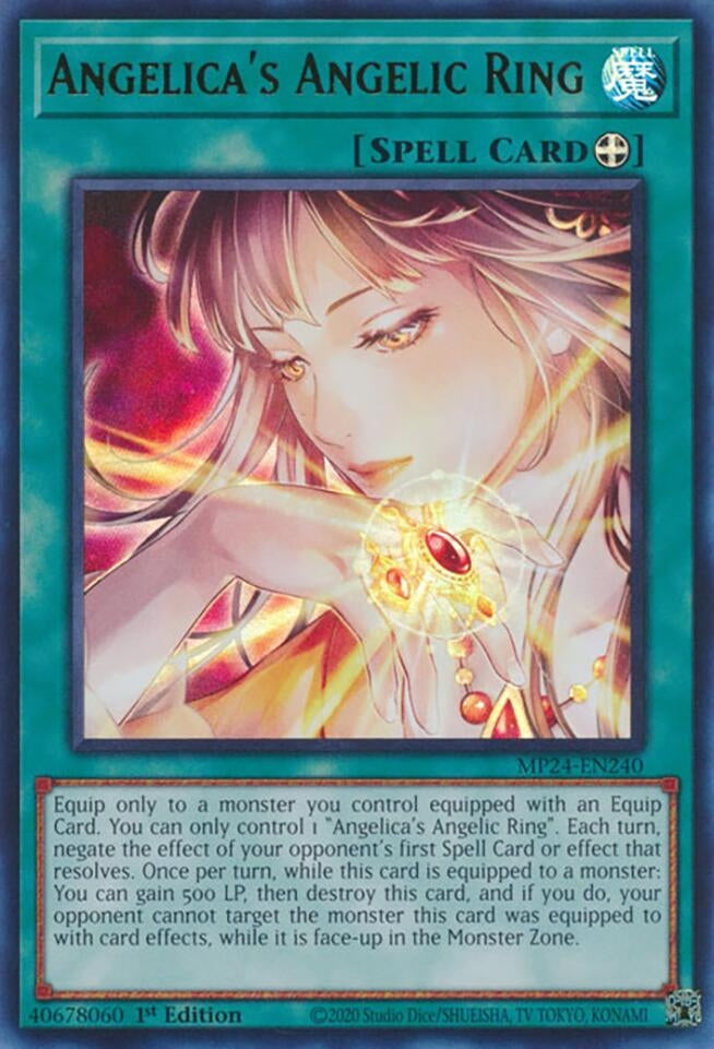 Image for Angelica's Angelic Ring (MP24-EN240) - YuGiOh